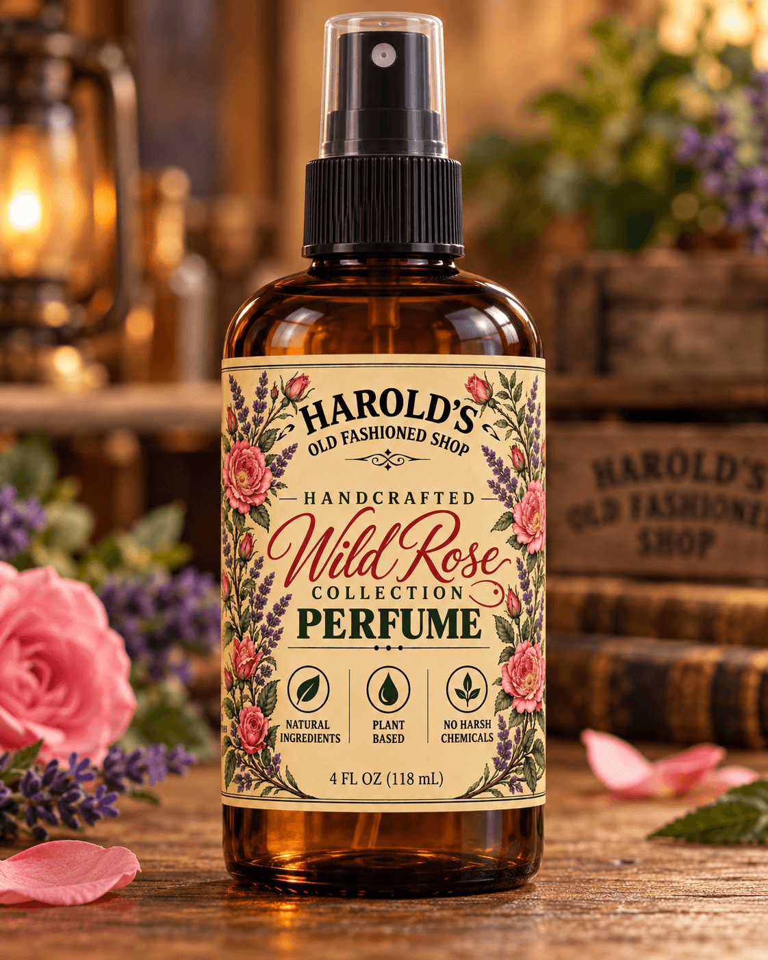 Eau De Parfum - Wild Rose 4oz